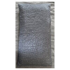Luxury Silk Pillow Shams – BR Home Samples – Slate – 36x20